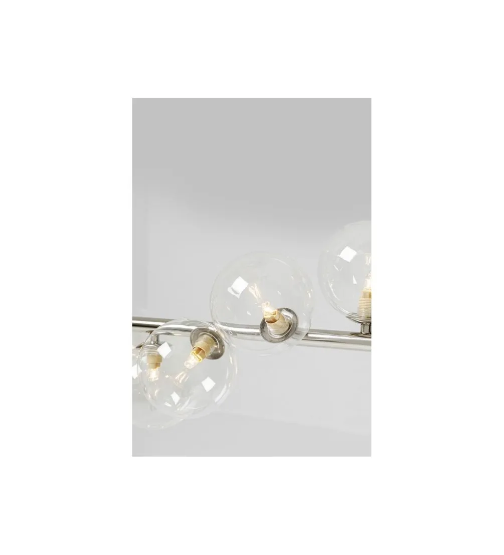 Lampa Wisząca Scala Balls Brass 155 Cm srebrna