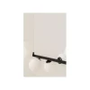 Lampa wisząca SCALA BALLS 150 cm czarna białe klosze