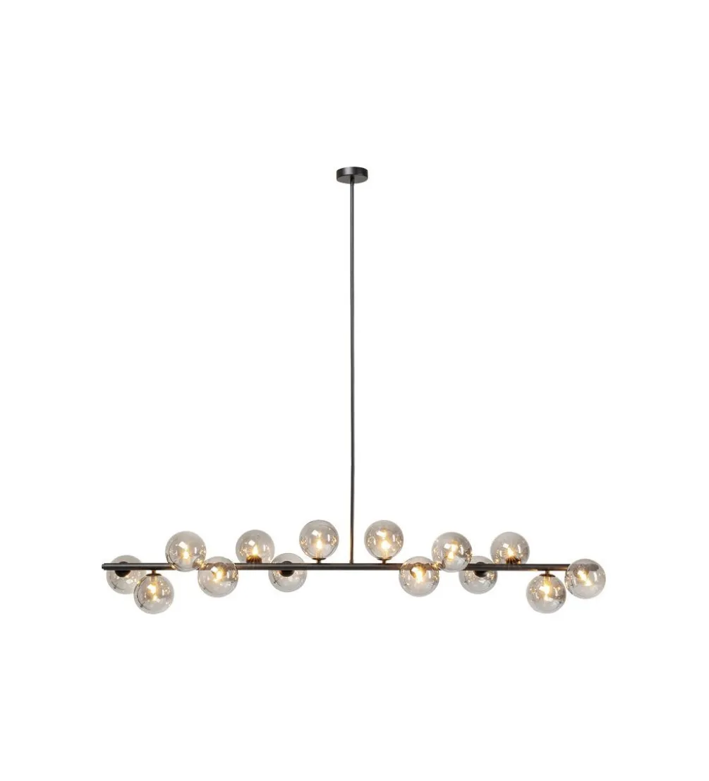 Lampa wisząca SCALA BALLS 150 cm czarna