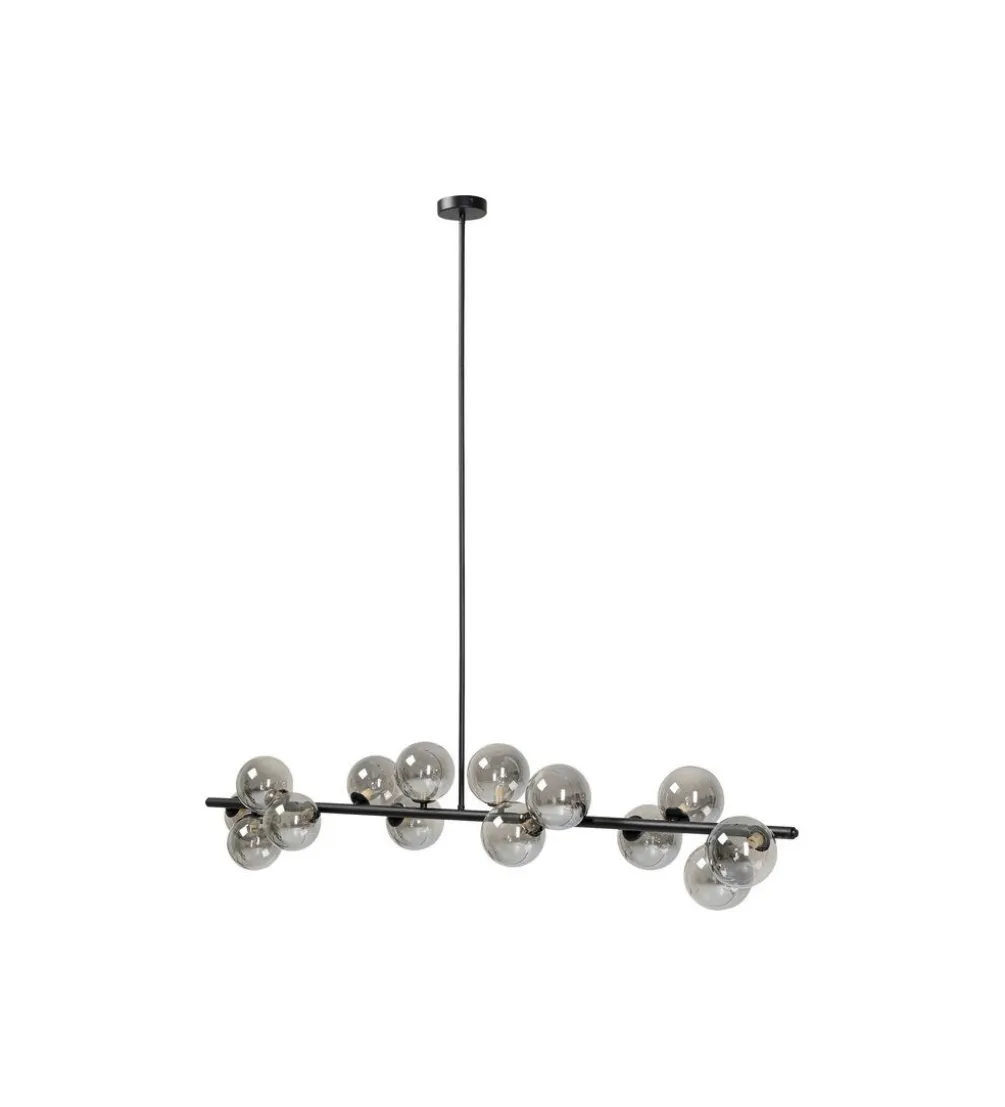 Lampa wisząca SCALA BALLS 150 cm czarna