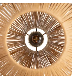 Lampa wisząca SEVEN 40 cm naturalna