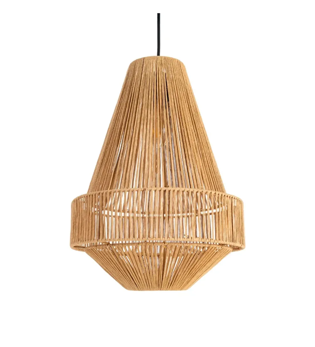 Lampa wisząca SEVEN 40 cm naturalna