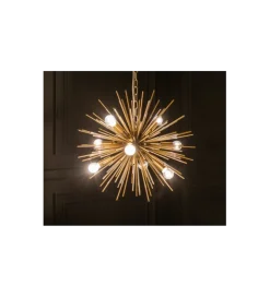 Lampa wisząca SOLARLJOS 50 cm złoty