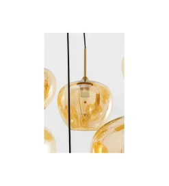 Lampa wisząca SPHERE AMBER TEN 160 cm złota