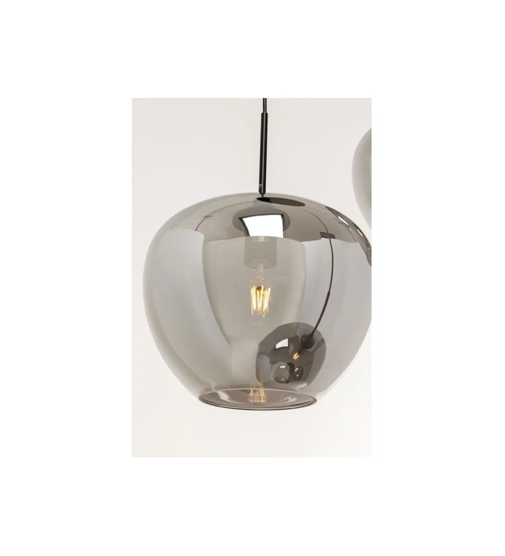 Lampa wisząca SPHERE 45 cm smoke