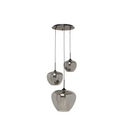 Lampa wisząca SPHERE 45 cm smoke