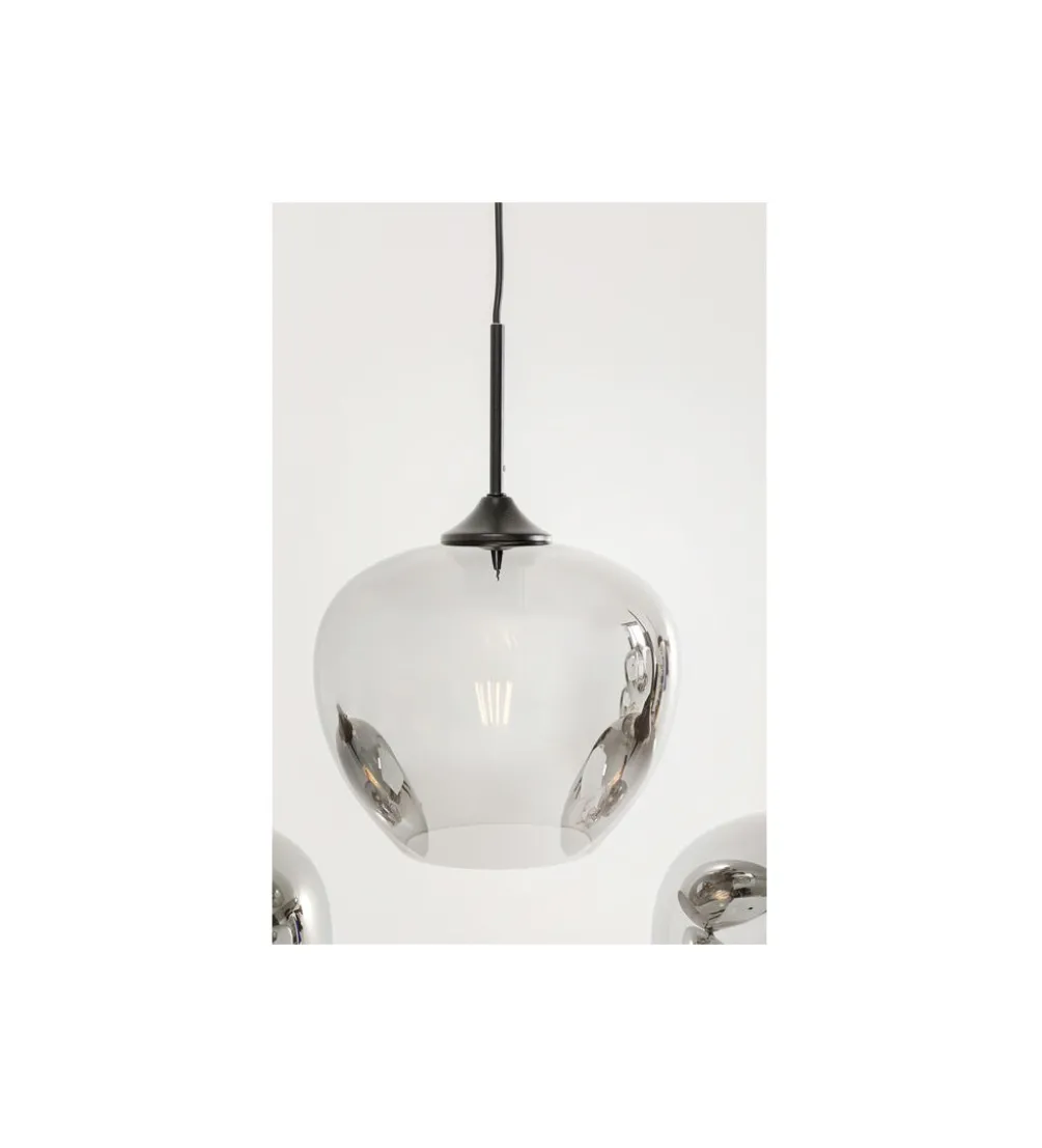 Lampa wisząca SPHERE FIVE 160 cm smoky