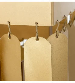 Lampa wisząca TECHO 40 cm złota