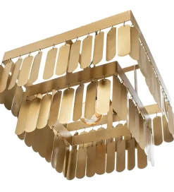 Lampa wisząca TECHO 50 cm złota