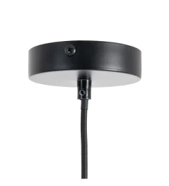 Lampa wisząca TEJA 30 cm lina papierowa ceglasty