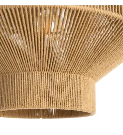 Lampa wisząca TEJA 25 cm lina papierowa naturalny