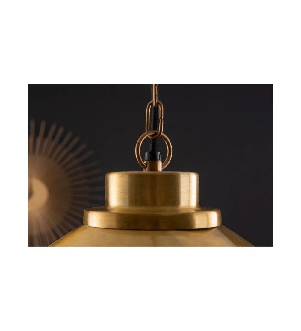 Lampa wisząca TOMAR 43 cm złota