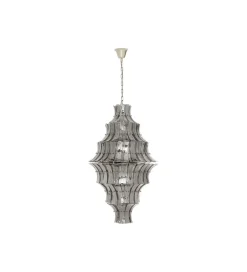 Lampa wisząca VENEZIA DOUBLE 71 cm smoke