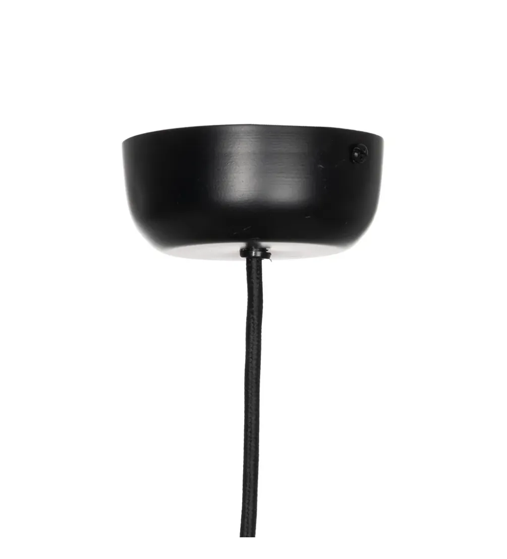 Lampa wisząca WRENKMA 94 cm pomarańczowo czarna