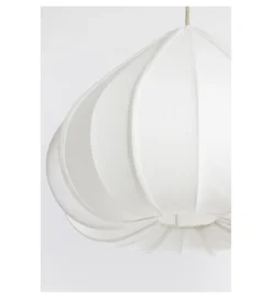 Lampa wisząca ZUBEDA 49 cm kremowa