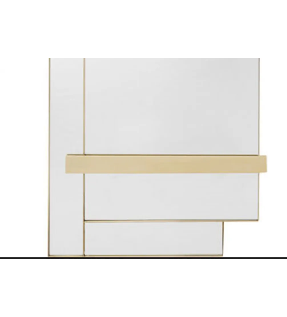 Lustro GIDEON 60 x 160 cm złote