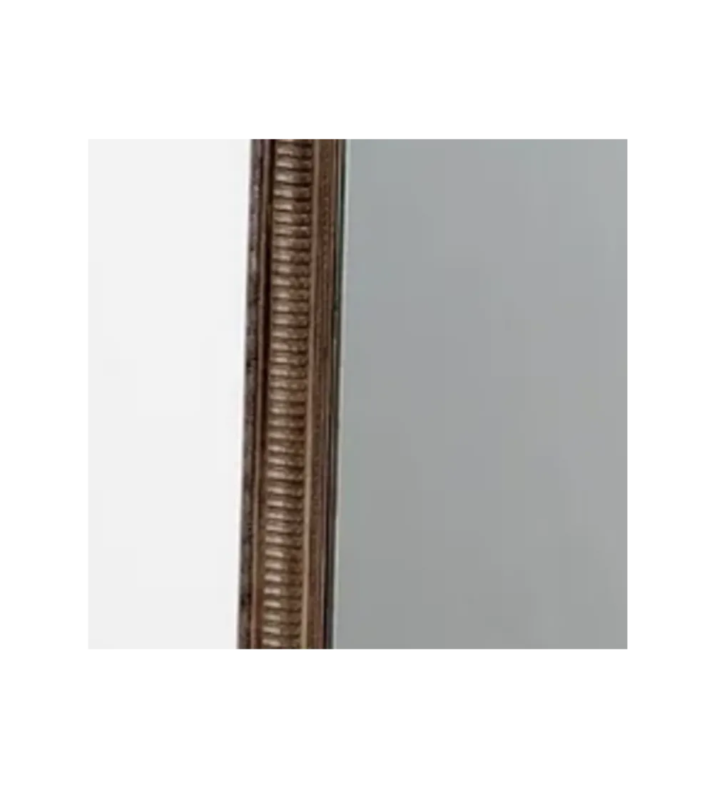 Lustro stojące IRODA 176 cm drewno paulowni brązowe