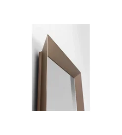 Lustro AREZZO trapez 65 x 160 cm kawowy