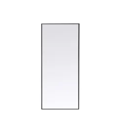 Lustro BELLA 60 x 180 cm czarne