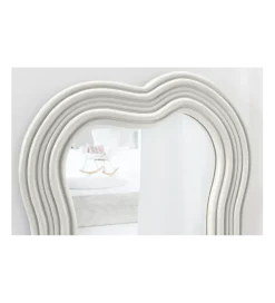 Lustro ścienne FUENTE II RUBIO 100 cm białe