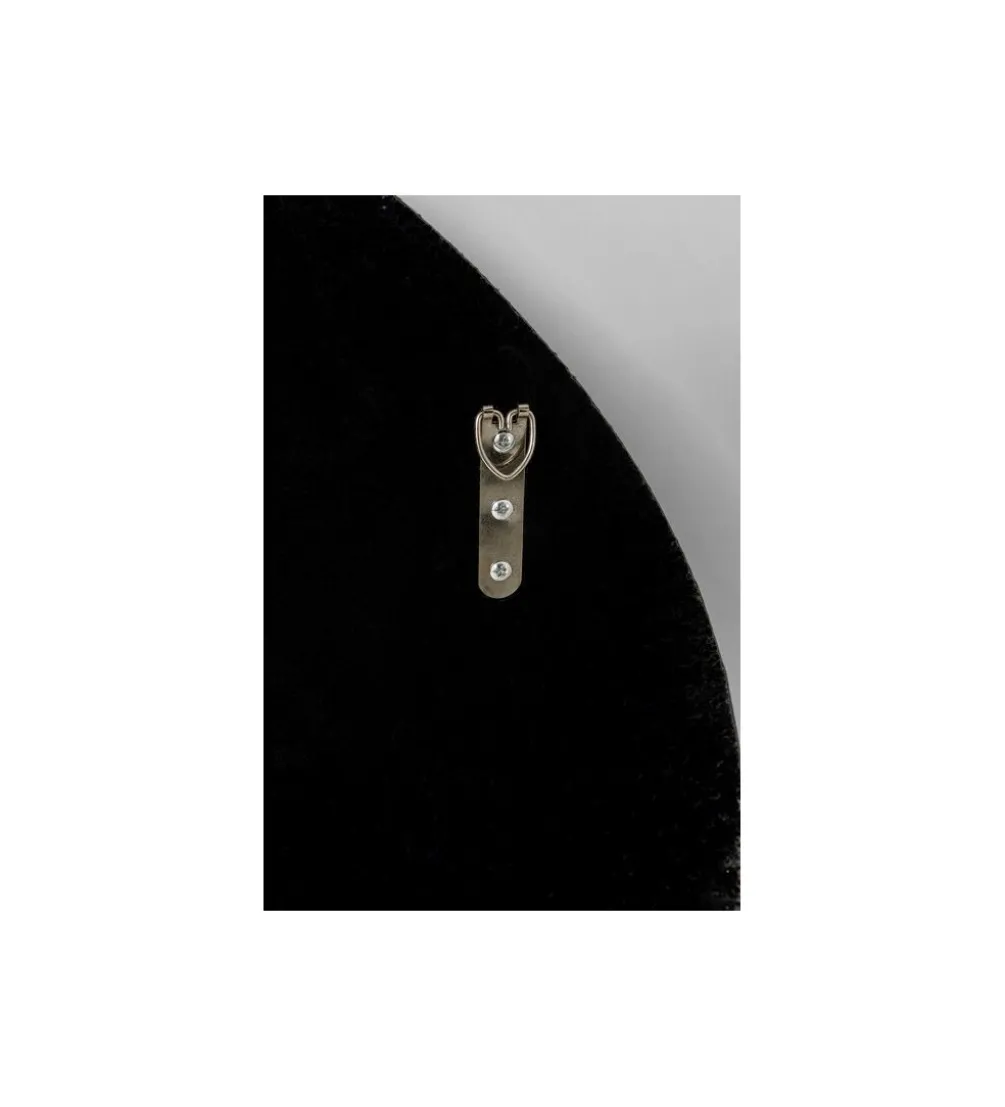 Lustro ścienne Pieces 100 cm czarne