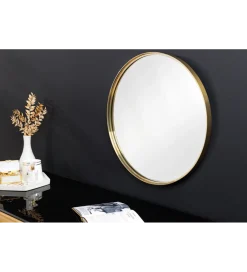 Lustro DEBORA 50 cm złote