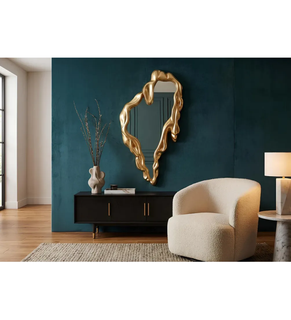 Lustro FLUIDUM 150 cm złote