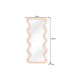 Lustro FUENTE 160 cm morelowe