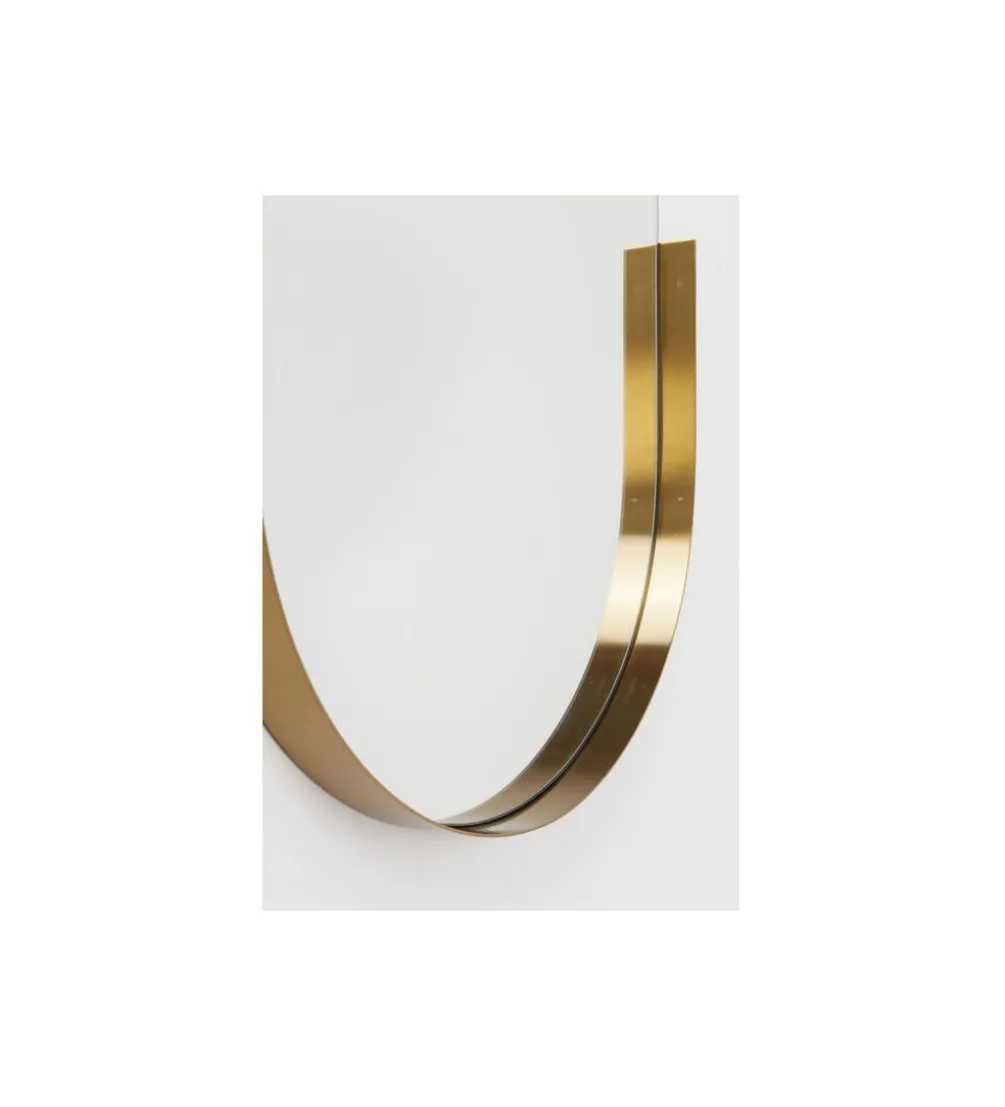 Lustro HIPSTER OVAL 50 x 114 cm złoty