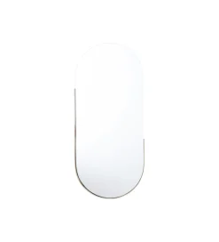 Lustro HIPSTER OVAL 50 x 114 cm złoty