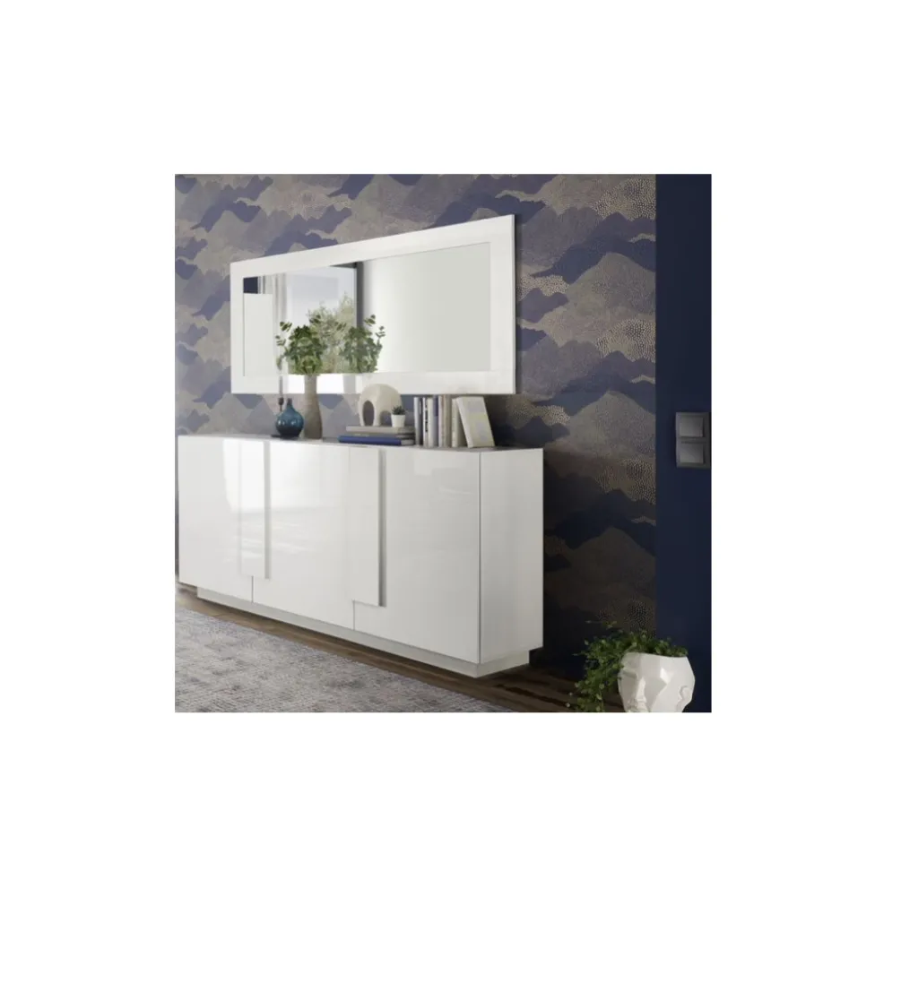 Lustro JUPITER 170 Cm białe