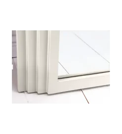 Lustro KIRAZ ART DECO 160 cm białe