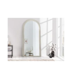 Lustro KIRAZ ART DECO 160 cm białe