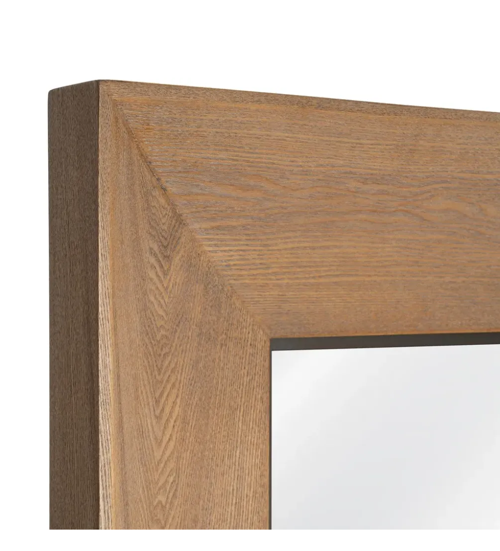 Lustro NATARETO 110 x 186 cm naturalny