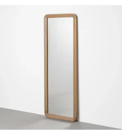 Lustro NOGALE 160 cm drewno paulowni naturalne