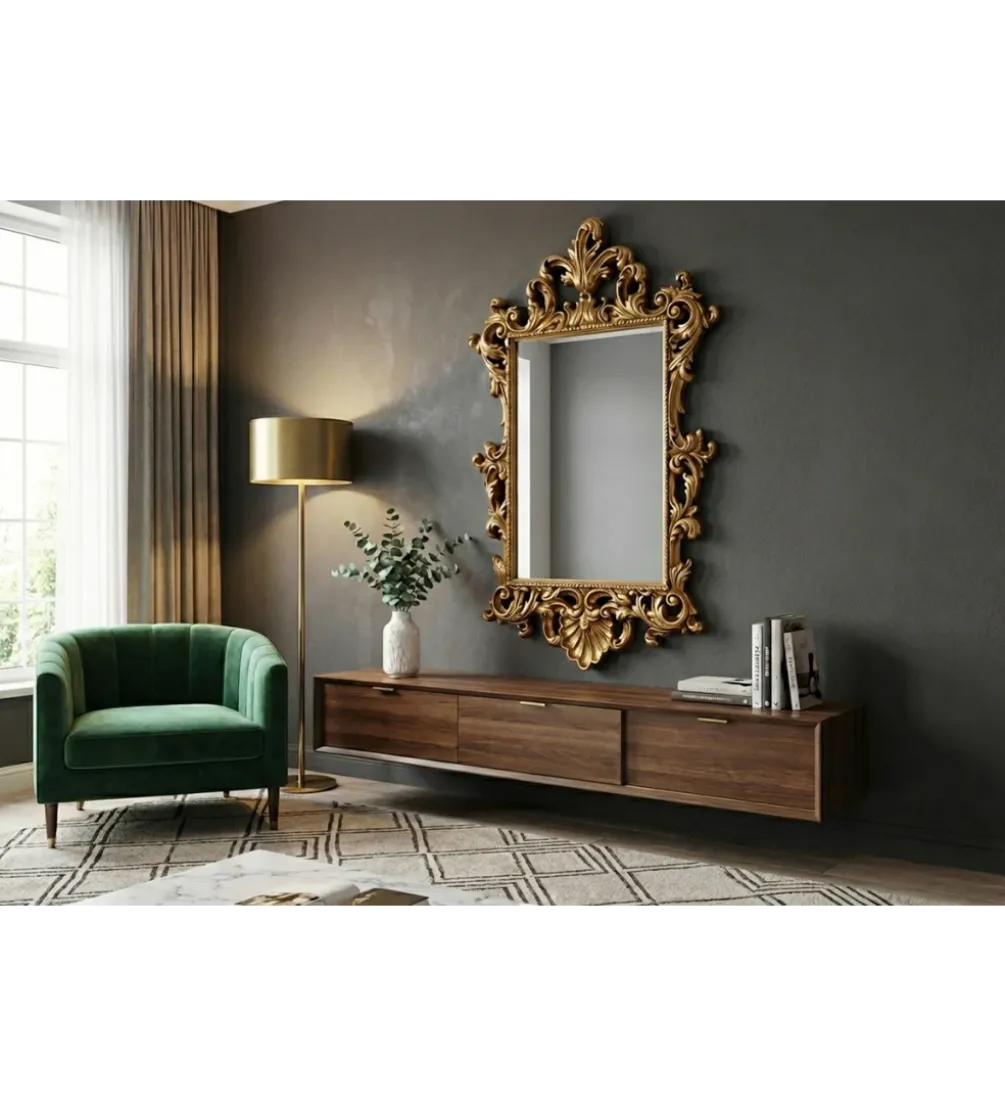 Lustro OPULENT 125 cm złote