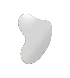 Lustro SHAPE 110 cm x 10 cm w kolorze mosiądzu
