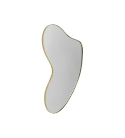 Lustro SHAPE 110 cm x 10 cm w kolorze mosiądzu