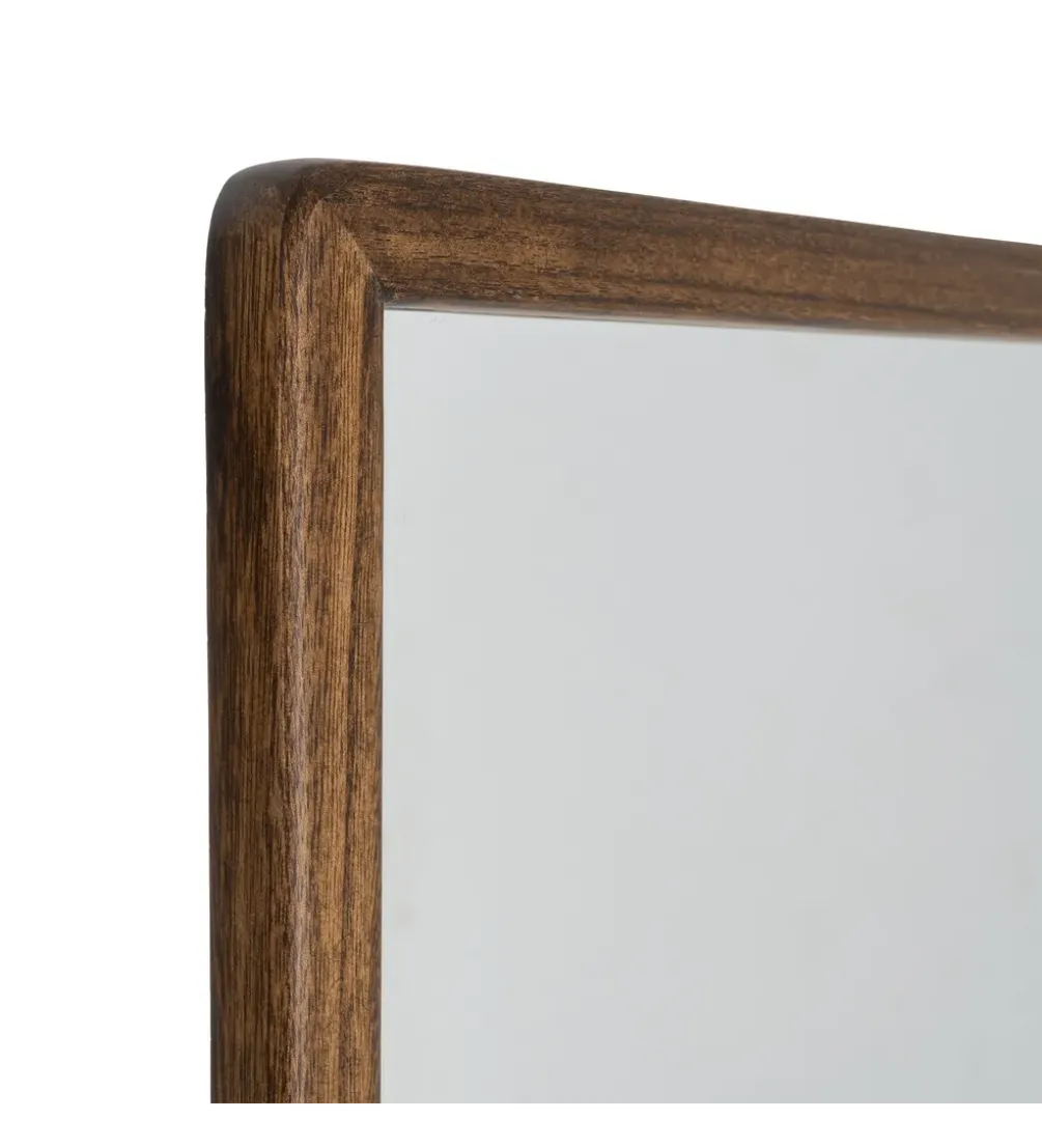 Lustro SITEMATH 180 cm drewno paulowni brązowe