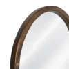 Lustro SITEMATH 160 cm drewno paulowni brązowe
