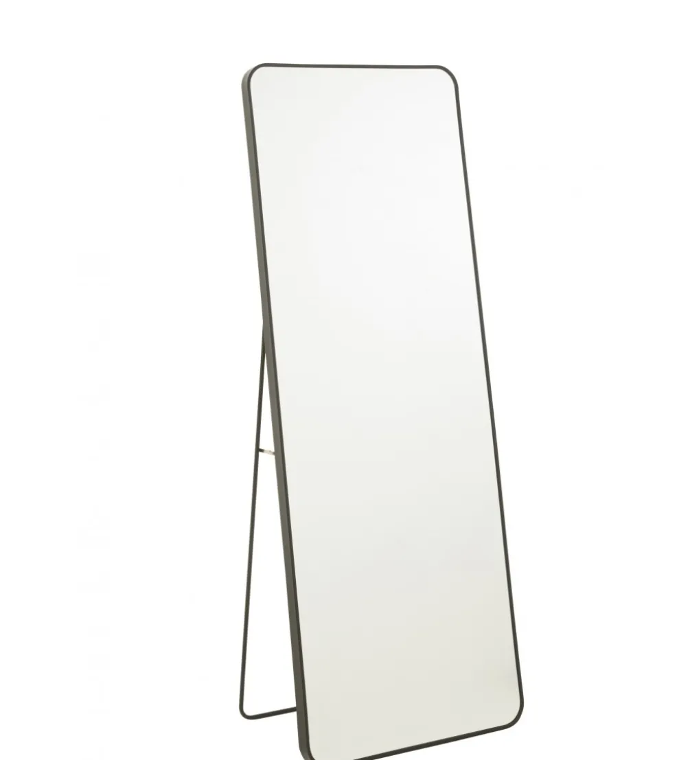 Lustro stojące FOOT II 150 cm czarne