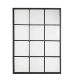 Lustro TAGE 120 cm drewno jodła czarne