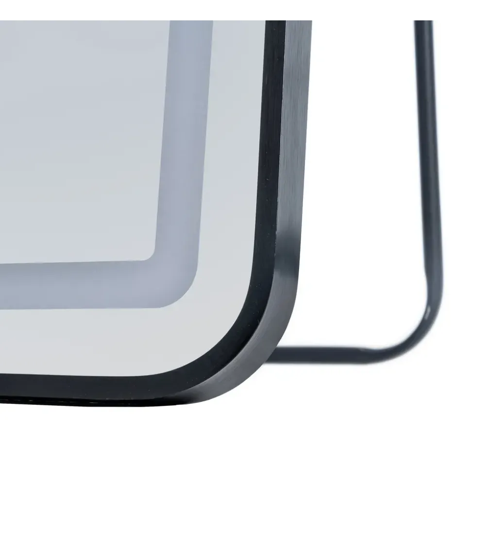 Lustro TEMPEJO 160 cm czarna rama