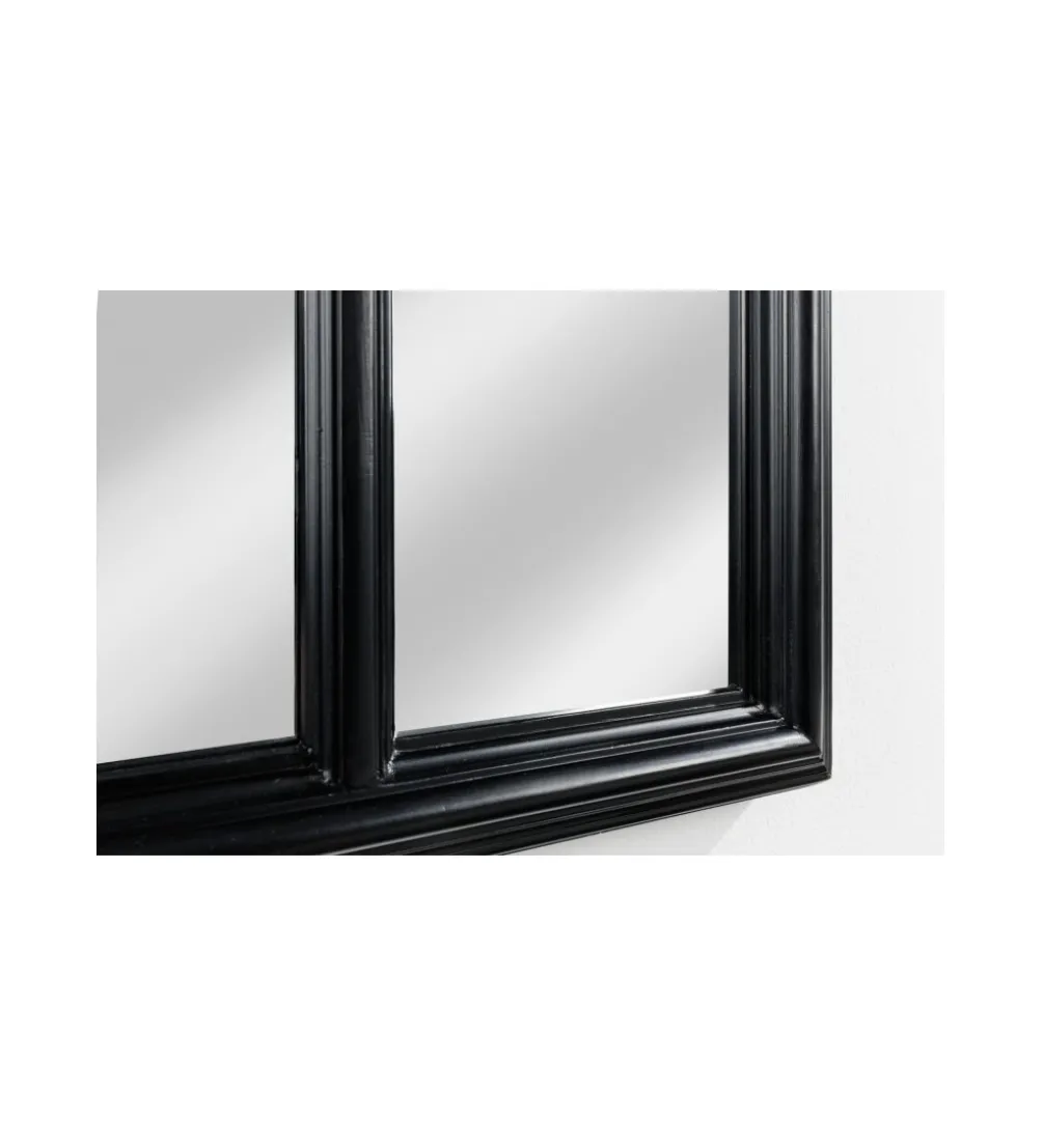 Lustro WINDOW 140 cm czarne