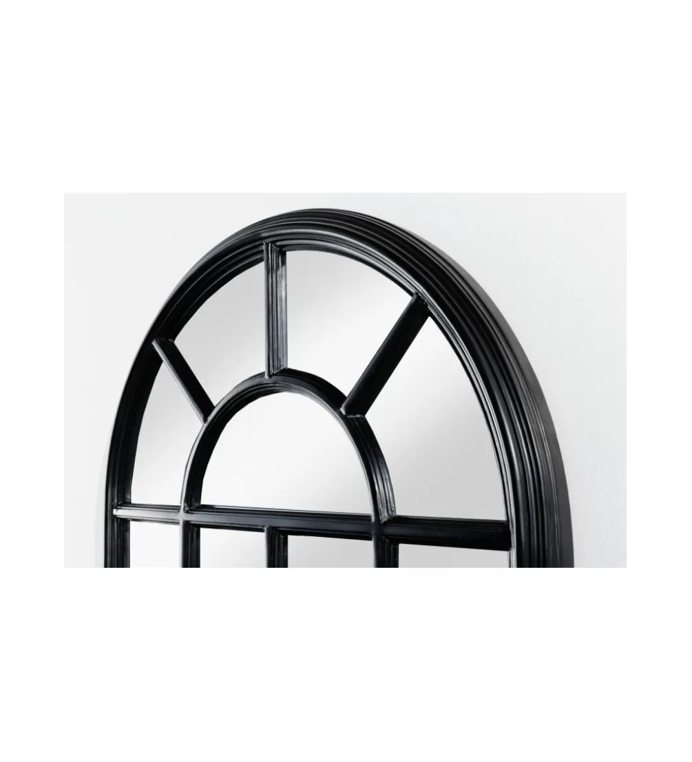 Lustro WINDOW 140 cm czarne