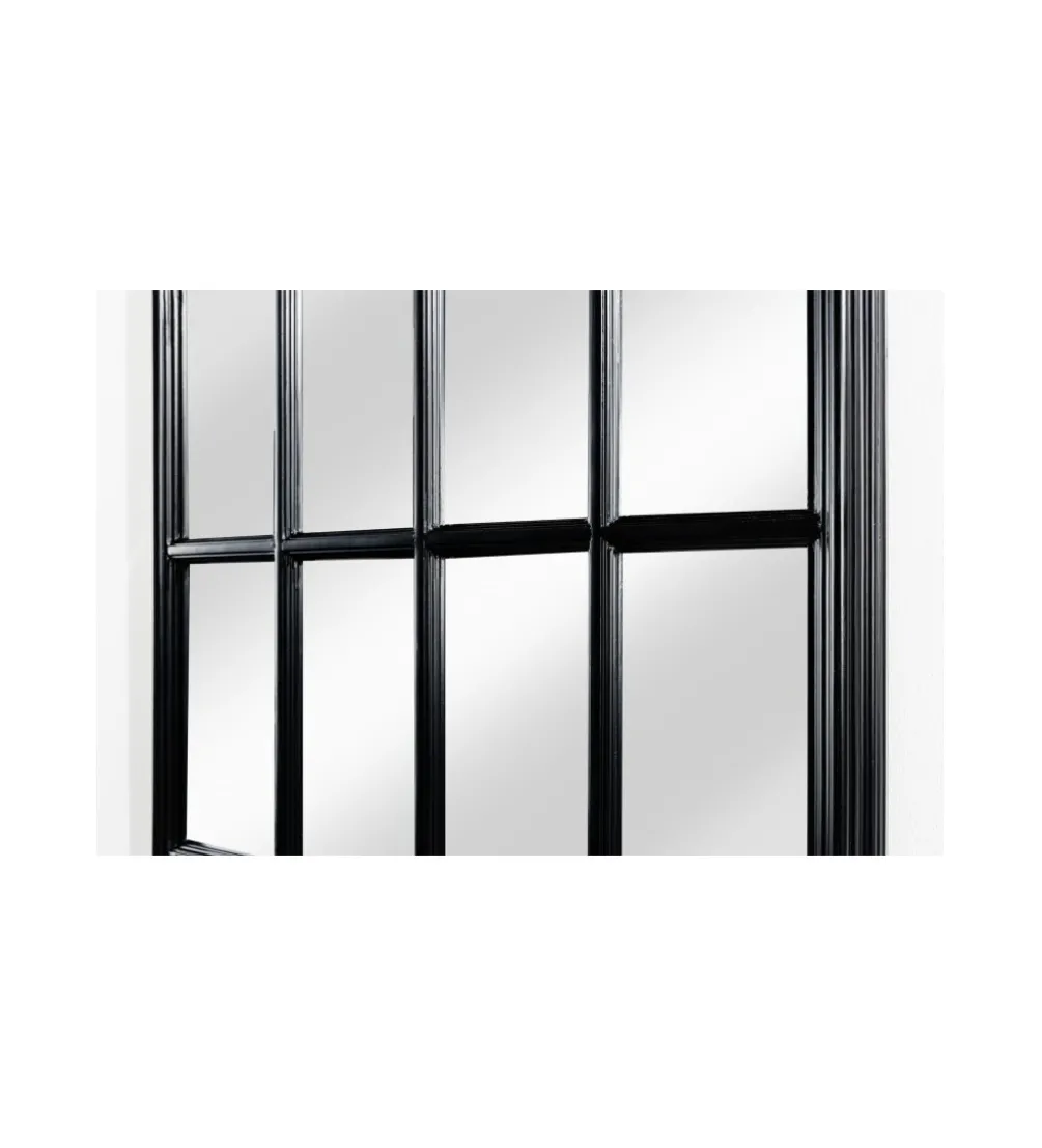 Lustro WINDOW 140 cm czarne