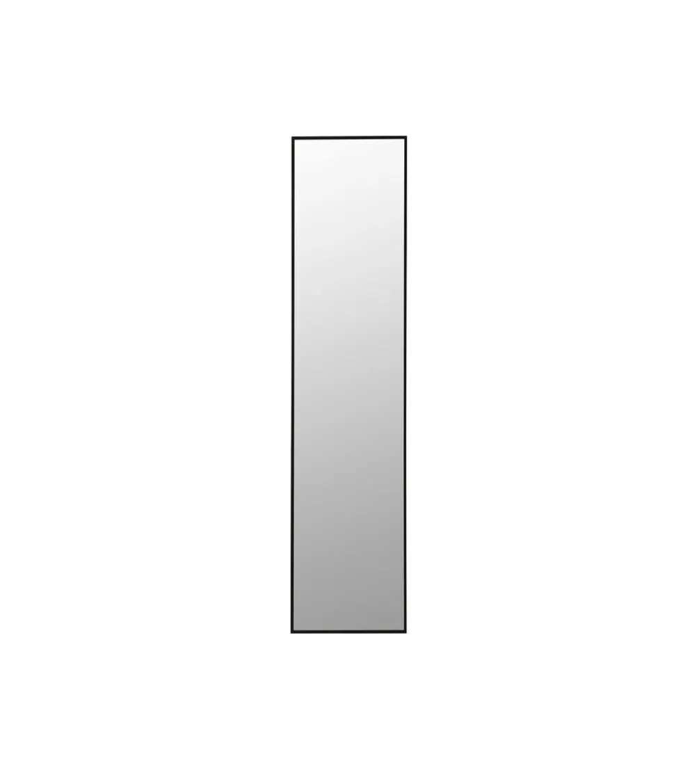 Lustro wiszące BELLA MO 30 x 180 cm czarne