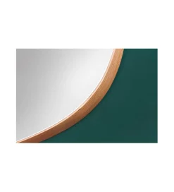 Lustro wiszące DEFORME 60 cm dąb naturalny