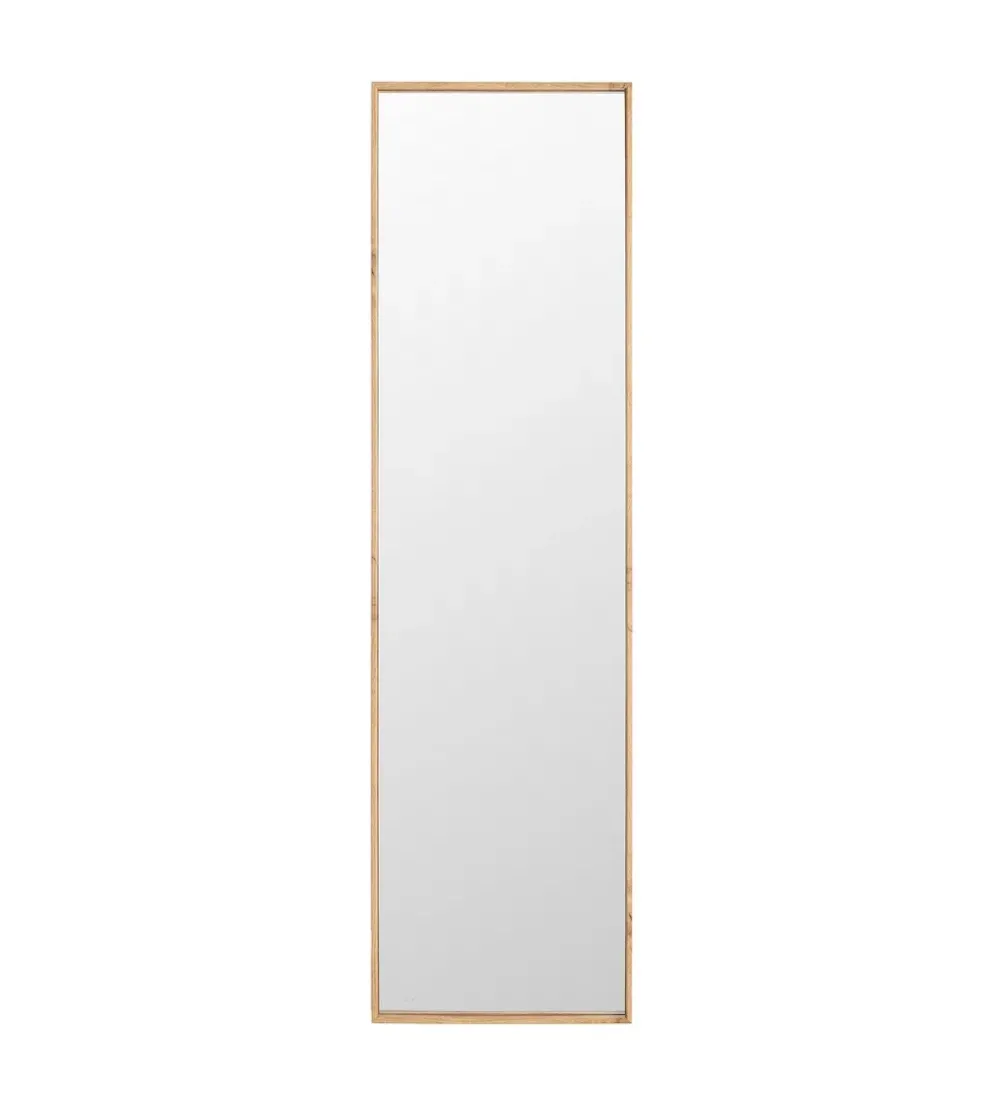 Lustro wiszące OKATA 143 cm naturalna rama