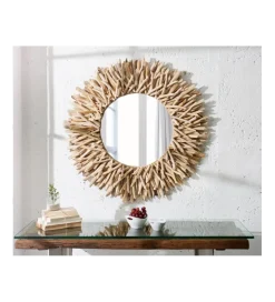Lustro wiszące Riverside driftwood 80 cm